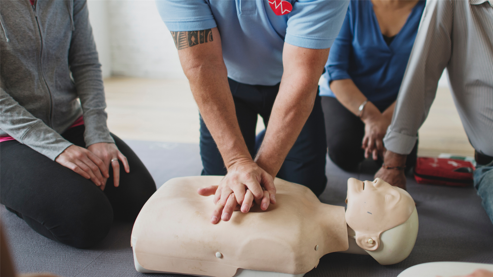 CPR training 